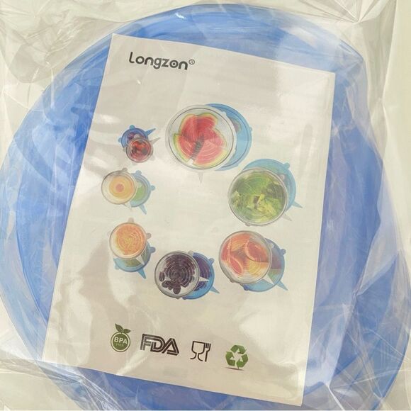 Silicone Stretch Lids 14 Pack Include 2Pcs Size up to 9.8'' Diameter Reusable - Picture 5 of 5